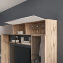 Шкаф навесной горизонтальный Кенди Мод. 4 1350 мм (Дуб Альпийский) Алисия АЯ.21.04.04 (АЯ.21.04.04) 