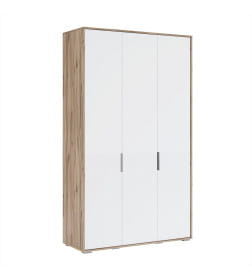 Шкаф трехдверный Николь Мод. 7 (Дуб Альпийский) Алисия АЯ.19.04.07