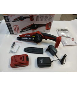 Пила цепная аккумуляторная ELITECH ДМ ПА 206К