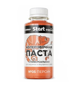 Паста колеровочная №  Х5 Start персик, 0,1 л