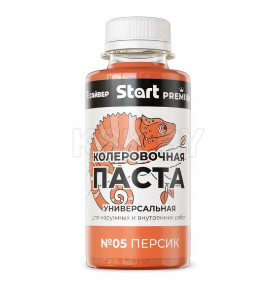 Паста колеровочная №  Х5 Start персик, 0,1 л