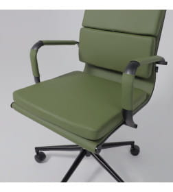 Кресло рабочее INDIGO, LB зеленый/черный