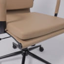 Кресло рабочее INDIGO, кофейный/черный (115832) 