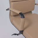 Кресло рабочее INDIGO, кофейный/черный (115832) 