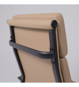 Кресло рабочее INDIGO, кофейный/черный