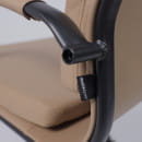 Кресло рабочее INDIGO, кофейный/черный (115832) 