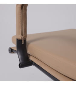 Кресло рабочее INDIGO, кофейный/черный