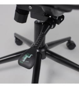 Кресло рабочее INDIGO, кофейный/черный