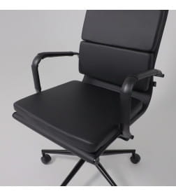 Кресло рабочее INDIGO, черный/черный