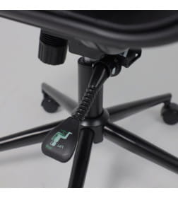 Кресло рабочее INDIGO, черный/черный