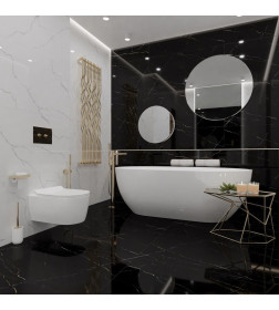Керамогранит ROYCE Rivona Black 60х120 см High glossy 
