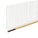 Профиль оконный примыкающий Profigips "6"мм с сеткой, 2.4м. ГОСТ. 1уп=30шт