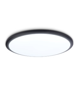 Потолочный светодиодный светильник FZ1235 BK черный 48W 6400K (Без ПДУ) Ambrella 