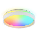 Потолочный светодиодный светильник FZ601 WH/GD белый/золото 46W 3000К-6500K+RGB (С ПДУ) Ambrella  (FZ601 WH/GD) 