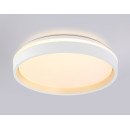Потолочный светодиодный светильник FZ601 WH/GD белый/золото 46W 3000К-6500K+RGB (С ПДУ) Ambrella  (FZ601 WH/GD) 