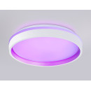 Потолочный светодиодный светильник FZ601 WH/GD белый/золото 46W 3000К-6500K+RGB (С ПДУ) Ambrella  (FZ601 WH/GD) 
