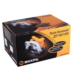 Пила дисковая Вихрь ДП-160/1200 72/11/8