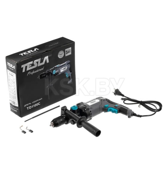 Дрель ударная TESLA TD1100С (843193) 