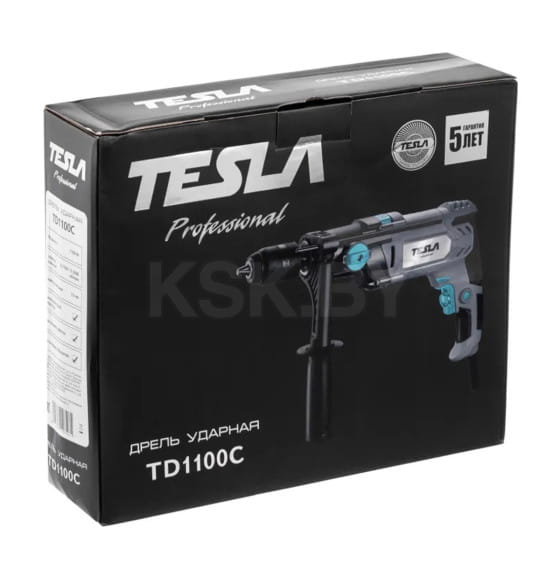 Дрель ударная TESLA TD1100С (843193) 