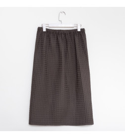 Полотенце вафельное банное "Boho" килт 75*145 см. цв. светло-серый, 100% хл, 290 г/м2 6243530 Этель