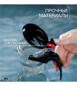 Чайник заварочный "Мехико" 900 мл 1267983 Magistro 