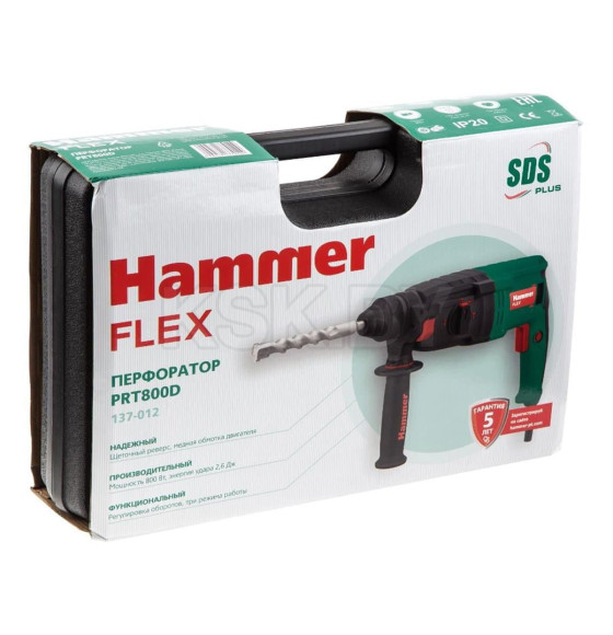 Перфоратор Hammer flex PRT800D (545467) 