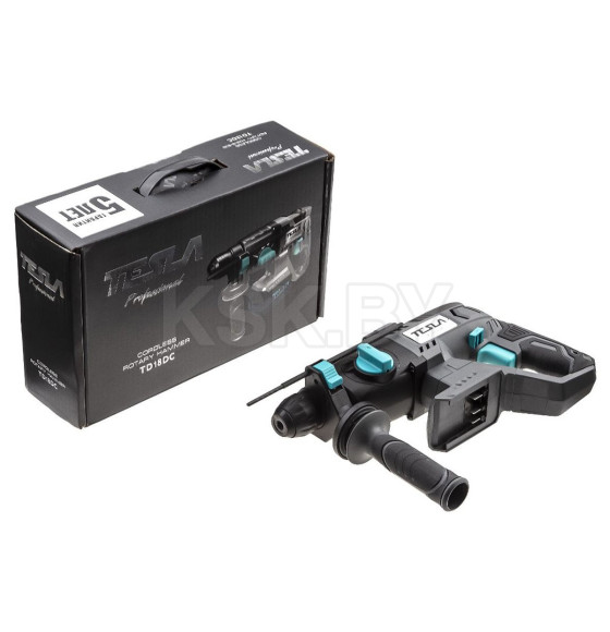 Перфоратор аккумуляторный TESLA TD18DC (597883) 