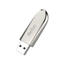 Флеш-накопитель 64GB USB 2.0 FlashDrive Netac U352 алюминиевый сплав (NT03U352N-064G-20PN) 