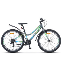 Велосипед подростковый Stels Navigator-420 V 24 (12" Серый)