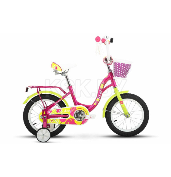 Велосипед детский Stels Mistery C 14 (9,6  Глубокий розовый) Jolly