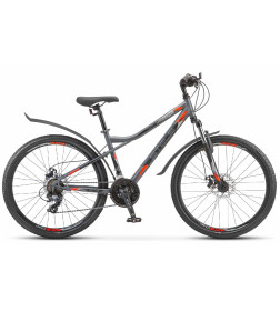 Велосипед горный Stels Navigator-510 MD 26 (14"Антрацитовый/Красный)