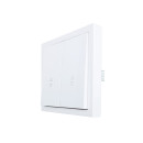 Выключатель 2-кл проходной белый ZIMA Lezard (704-0288-106QC) 