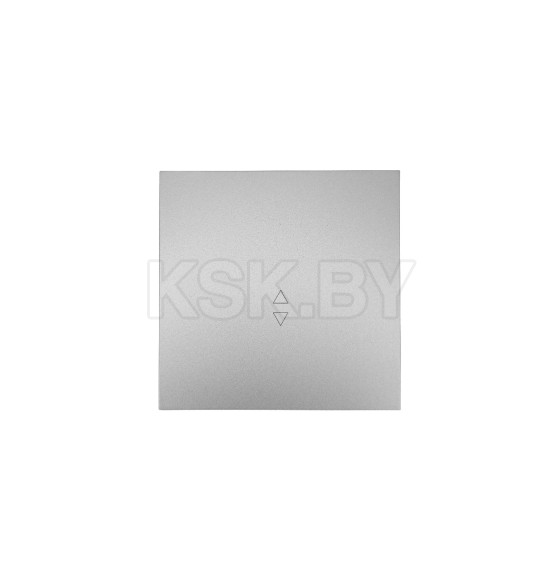 Выключатель 1-кл проходной серый матовый ZIMA Lezard (704-7488-105QC) 