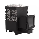 Печь банная "Сибирский пар-16", "Каменка" ПБЧ-ТПБ-4.ДТГ-4КС.250 со стеклом (ПБЧ-ТПБ-4.ДТГ-4КС.250) 