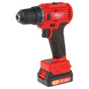 Дрель-шуруповерт аккумуляторная WORTEX BD 1220-1 DLi в чем. + Набор бит WORTEX BS 32 (4 мм) в подарок (BD12201DLi1029) 