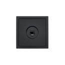 Розетка компьютерная RJ45 черный бархат ZIMA Lezard (704-4288-139) 