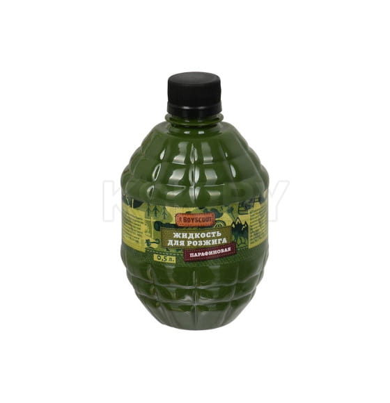 Жидкость для розжига парафиновая BOYSCOUT 0,5л (61036) 