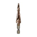 Сверло ступенчатое по металлу 4-12мм. Р6М5+COBALT Sturm! (1055-S412K) 