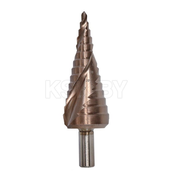 Сверло ступенчатое по металлу 4-30мм. Р6М5+COBALT Sturm! (1055-S430K) 