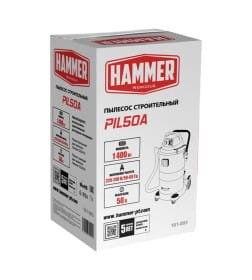 Пылесос строительный Hammer Flex PIL50A