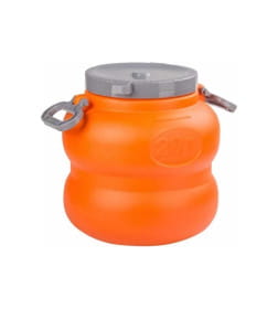 Канистра-бочка "Байкал" 20л (оранжево-серый) М7597