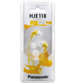 Наушники Panasonic RP-HJE118GUY (Жёлтый)