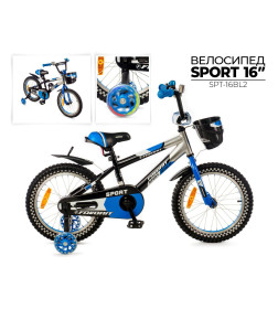Детский двухколесный велосипед FAVORIT SPORT SPT-16BL2