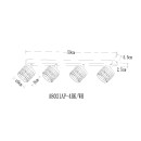 Спот Arte Lamp ATRIA A8031PL-4BK (A8031PL-4BK) 