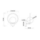 Бра Arte Lamp MATISSE A7741AP-1BK (A7741AP-1BK) 