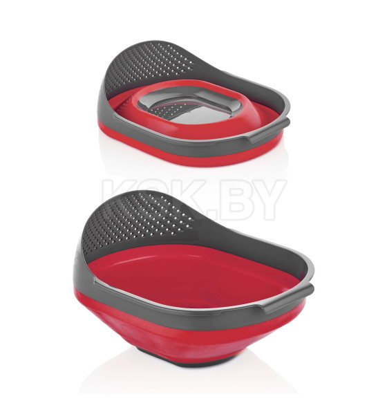 Дуршлаг 3 л, для круп складной 27,5 х 23 х 10 см цвет МИКС (L-00757) 