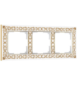 Рамка 3-я белое золото Werkel WL07-Frame-03/W0031523