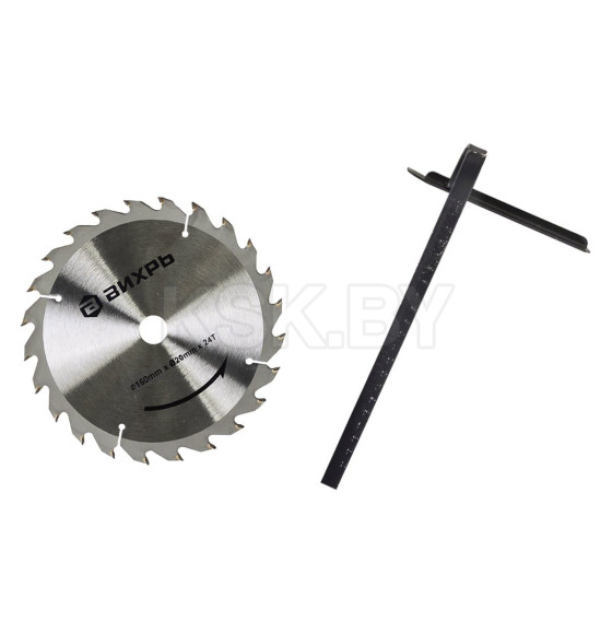 Пила дисковая Вихрь ДП-185/1600 (72/11/1) 
