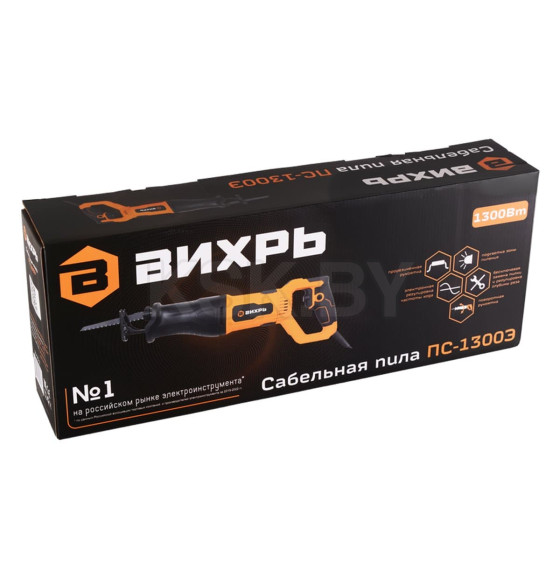 Сабельная пила ПС-1300Э Вихрь (72/25/2) 