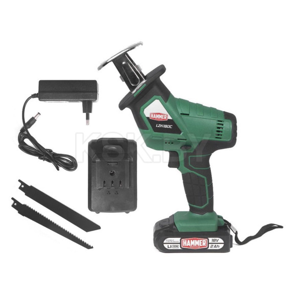 Пила сабельная аккумуляторная Hammer LZK18DC (827255) 